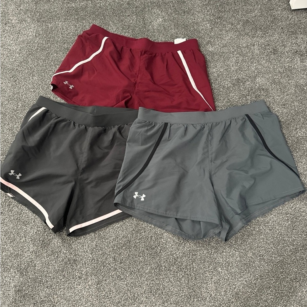 Under Armour Running Shorts Bundle Medium